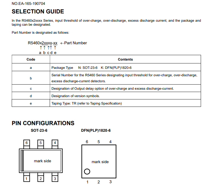 Nisshinbo日清纺R5460N528AF-TR-FF锂电保护芯片