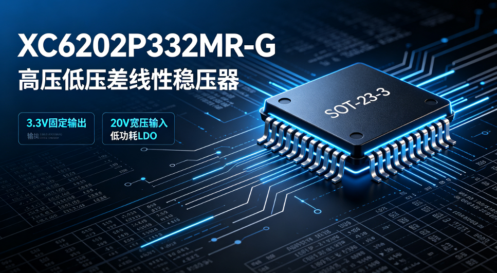 XC6202P332MR-G 高压低压差线性稳压器产品介绍与技术参数